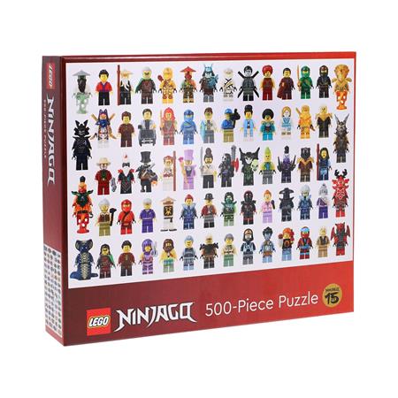 Lego Ninjago 500 Piece Puzzle Previously Offered Thru Other Distributors - Puzzles - Image - Pop Weasel