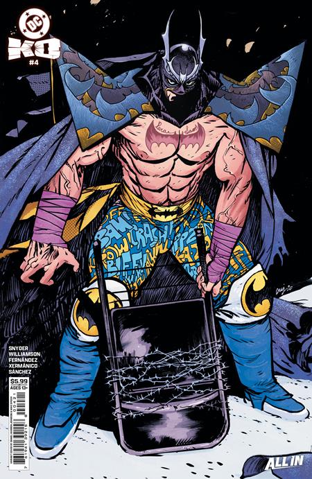 DC K.o. #4 (of 5)  B Daniel Warren Johnson Card Stock Var