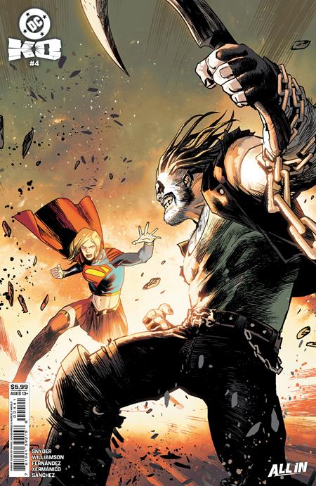 DC K.o. #4 (of 5)  D Rafael Albuquerque Card Stock Var