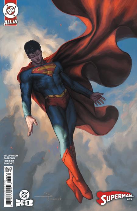 Superman #35  D Davide Paratore Card Stock Var (dc K.o.)