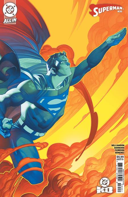 Superman #35  E Chris Stevens Card Stock Var (dc K.o.)