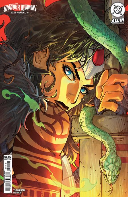 Absolute Wonder Woman Annual 2026 #1  | One Shot  C Haining Card Stock Var