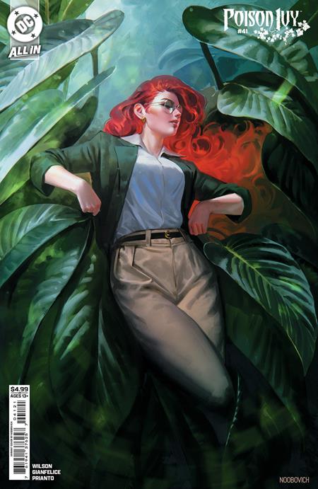 Poison Ivy #41  B Noobovich Card Stock Var