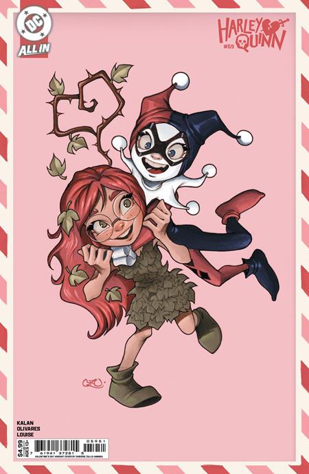 Harley Quinn #59  E Chrissie Zullo Valentines Day Card Stock Var