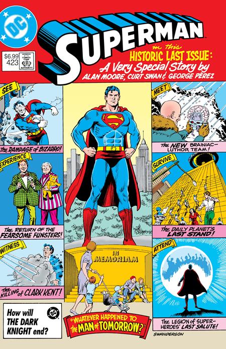 Superman #423 Facsimile Edition  B Curt Swan Foil Var (whatever Happened To The Man Of Tomorrow Part 1 Of 2)