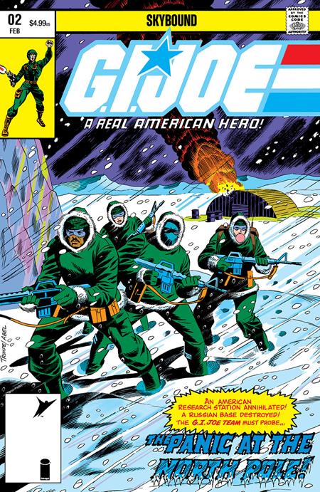Gi Joe A Real American Hero #2 Hama Files Edition #2  C Herb Trimpe & Jack Abel Foil Var