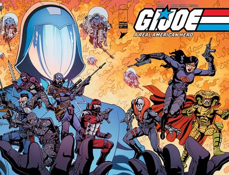 Gi Joe A Real American Hero #325  D Rod Whigham & Mike Spicer Anniversary Wraparound Var