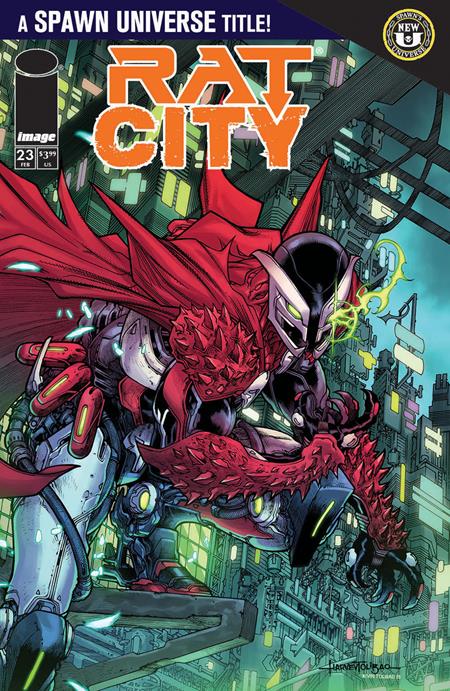 Spawn Rat City #23  A Harvey Tolibao