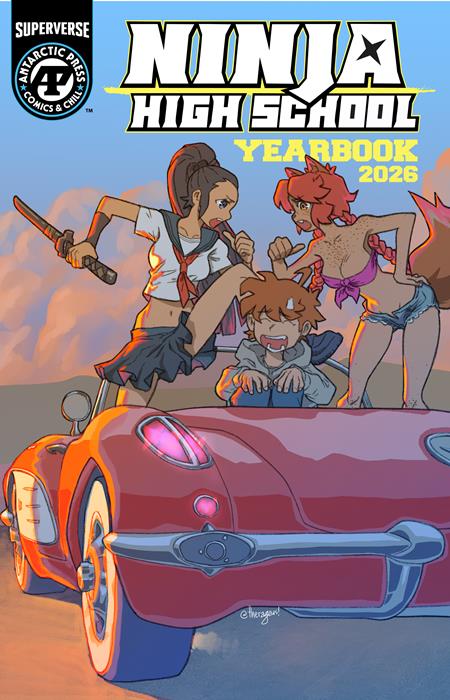 Ninja High School Yearbook 2026  B Daniel Coronado Fire Horse Var - Comics - Image - Pop Weasel