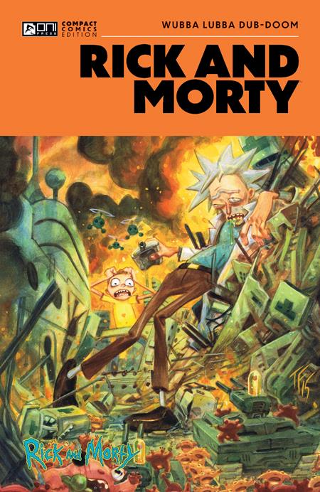 Rick And Morty Oni Compact Comics Edition  | TPB Wubba Lubba Dub-doom - Graphic Novels - Image - Pop Weasel