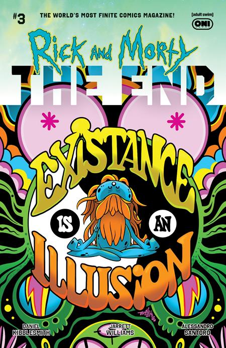 Rick And Morty The End #3 (of 6)  B Troy Little Var