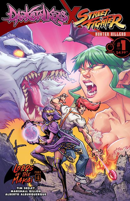 Darkstalkers X Street Fighter Hunter Killers #1  | One Shot  A Alberto Alburquerque