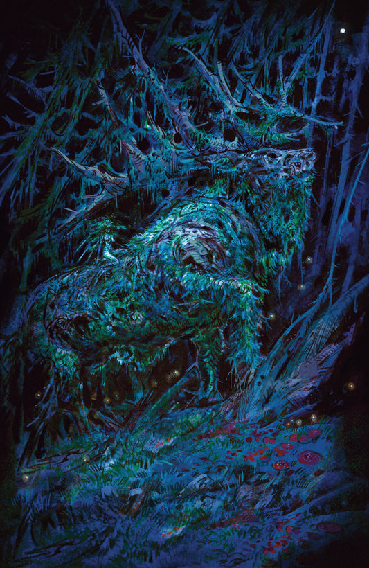 The Creeping Below #4 F Unlimited Variant (Full Art, Del Rey) - Image