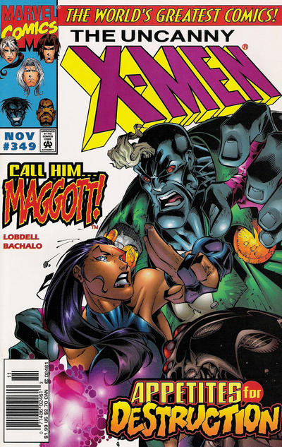 Pre-Owned - The Uncanny X-Men (1981 series) #349 (November 1997) - Cover Image