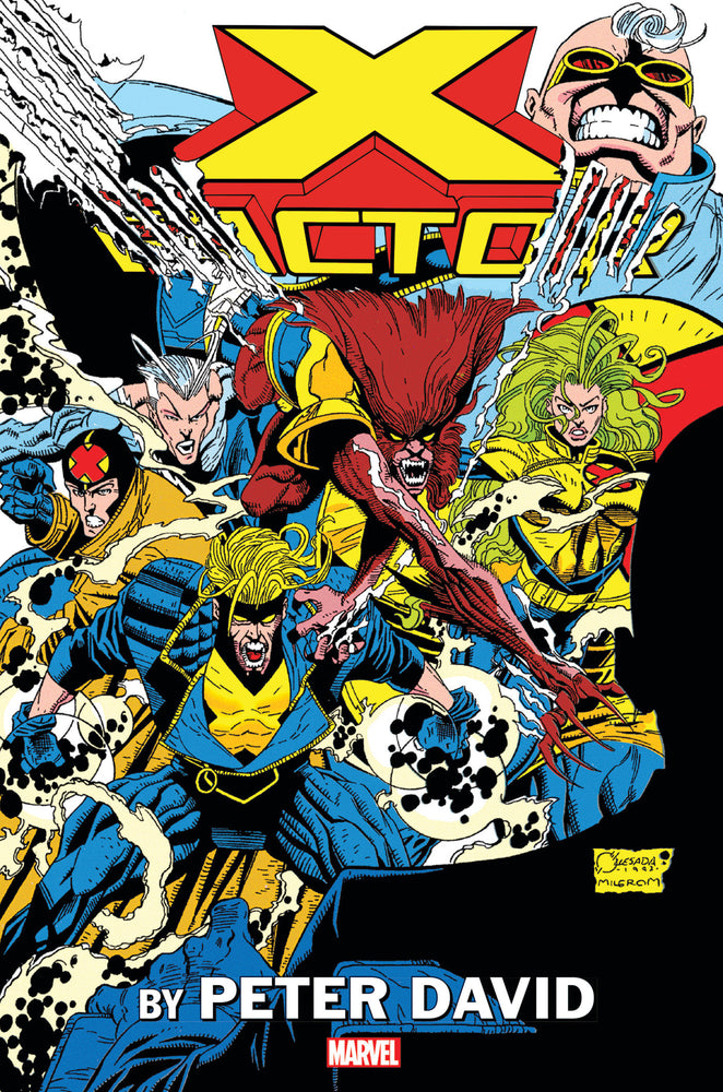 X-Factor By Peter David Omnibus Vol. 1 Joe Quesada Cover [New Printing, DM Only] | Hardcover - Image - Graphic Novels - Image - Pop Weasel
