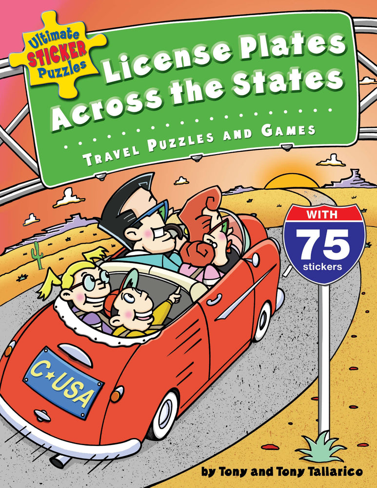 Ultimate Sticker Puzzles: License Plates Across the States image - Children/Young Adult - Image - Pop Weasel