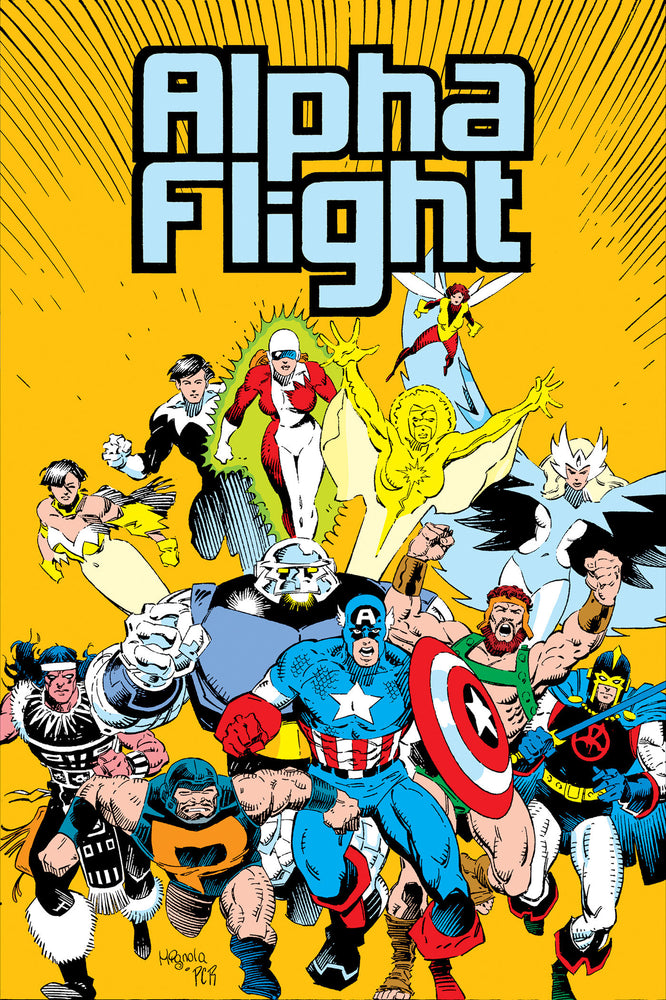 Alpha Flight By Mantlo & Lee Omnibus Mike Mignola Cover [DM Only] | Hardcover - Image - Graphic Novels - Image - Pop Weasel