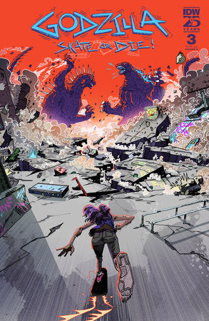 Godzilla: Skate or Die - Comics - Image - Pop Weasel