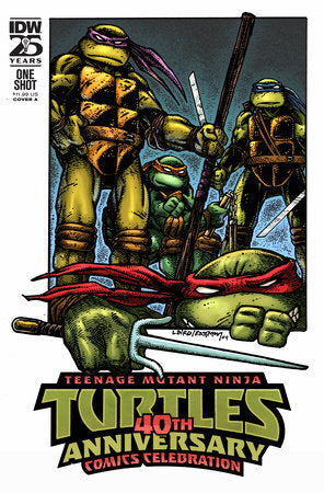 Teenage Mutant Ninja Turtles: 40th Anniversary Comics Celebration Cover A (Laird & Eastman) - Comics - Image - Pop Weasel
