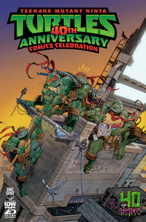 Teenage Mutant Ninja Turtles: 40th Anniversary Comics Celebration Variant 40th Anniversary (Dooney) - Comics - Image - Pop Weasel