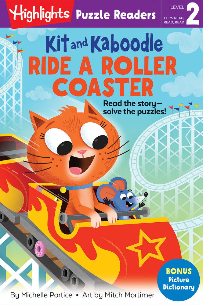 Kit and Kaboodle Ride a Roller Coaster | Hardcover image - Children/Young Adult - Image - Pop Weasel