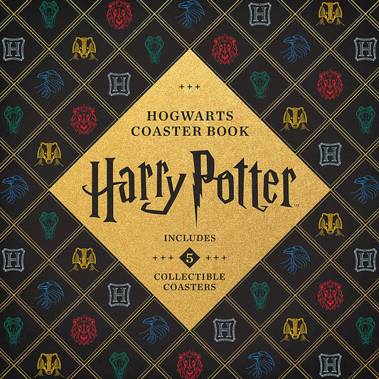 Pop Weasel Image of Harry Potter: Hogwarts Coaster Book (Gryffindor, Ravenclaw, Hufflepuff, Slytherin)