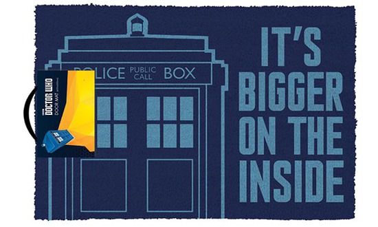 Licensed Doormat - Doctor Who Tardis - Door Mat - Image - Pop Weasel