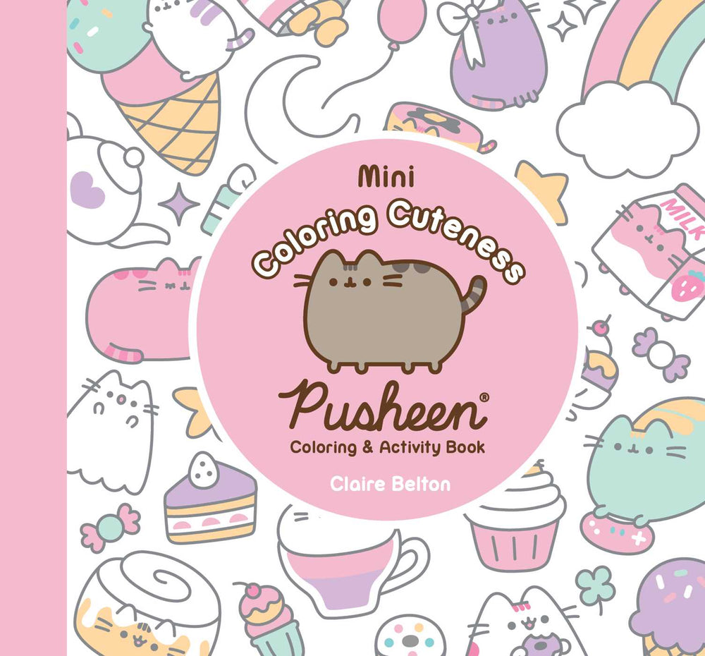 Mini Coloring Cuteness A Pusheen Coloring & Activity Book image - Books - Image - Pop Weasel
