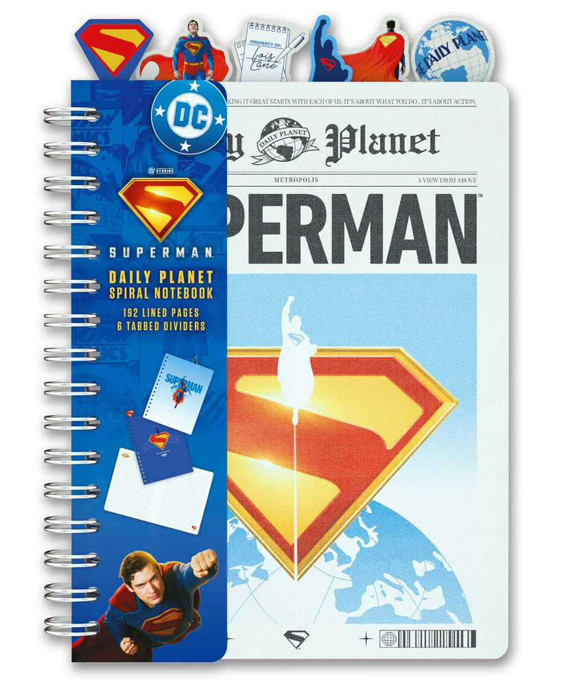DC: Superman: The Daily Planet Spiral Notebook image - Stationery - Image - Pop Weasel