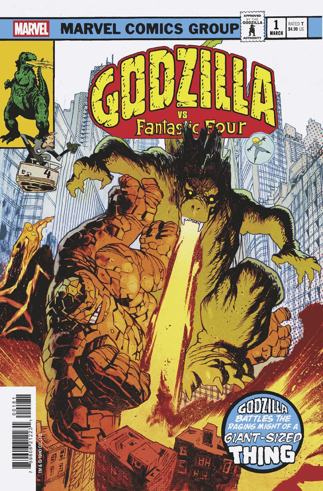 GODZILLA VS. FANTASTIC FOUR - Comics - Image - Pop Weasel