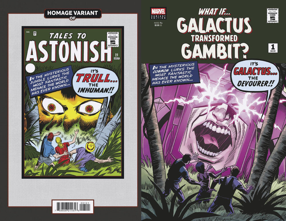WHAT IF...? GALACTUS: GALACTUS TRANSFORMED GAMBIT? - Comics - Image - Pop Weasel