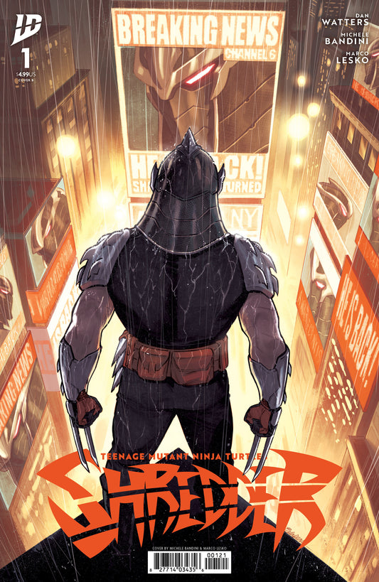 Teenage Mutant Ninja Turtles: Shredder #1 Variant B (Bandini) - Image