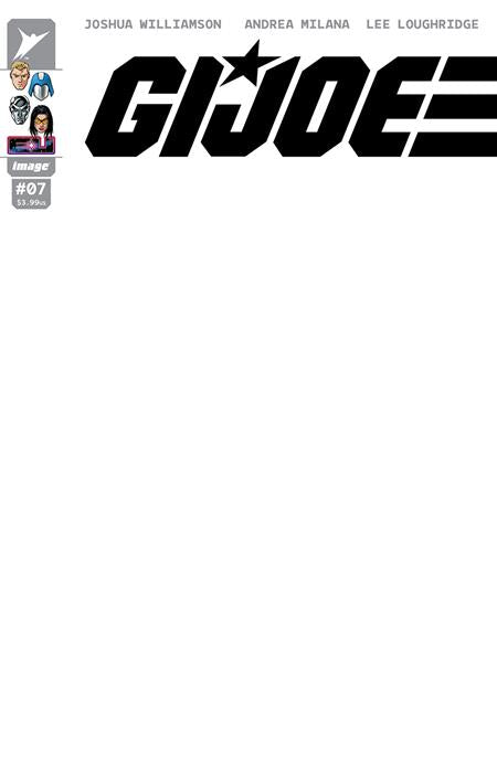 Gi Joe #7  G Blank Sketch Var - Image