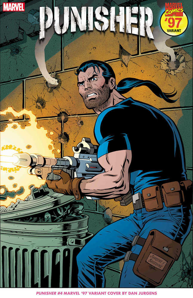 Punisher 4 Dan Jurgens Marvel 97 Variant - Comics - Image - Pop Weasel