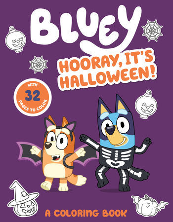 Bluey: Hooray, It's Halloween!: A Coloring Book | TPB