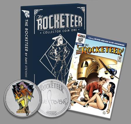 Rocketeer Collection Coin Set Signature Silver Edition Limited To 250 Allocations May Occur - Image - Graphic Novels - Image - Pop Weasel