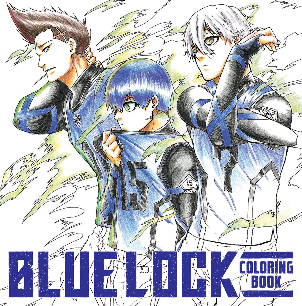 Blue Lock Coloring Book - Image - Manga - Image - Pop Weasel