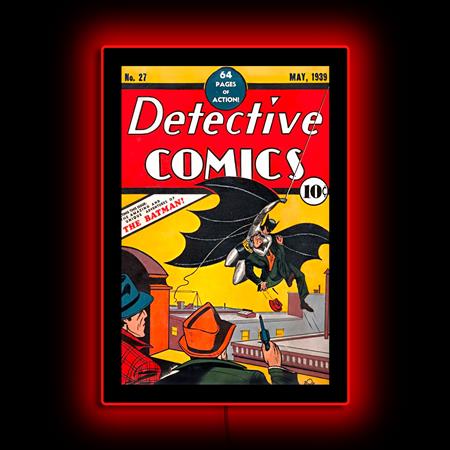 Detective Comics No 27 Batman Mini Poster Plus Led Illuminated Sign - Image - Collectibles - Image - Pop Weasel