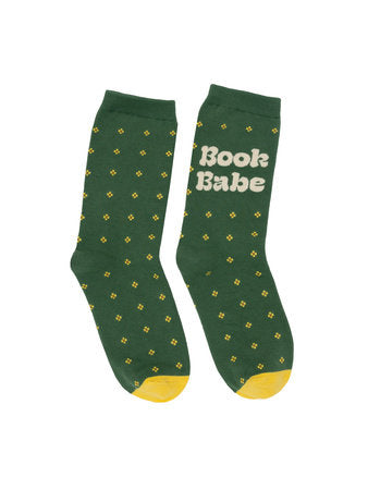 Book Babe Socks - Large - Socks - Image - Pop Weasel