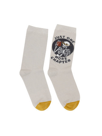 Just One More Chapter Socks - Large - Socks - Image - Pop Weasel