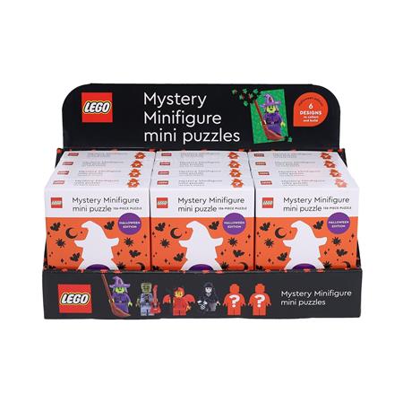 Lego Mystery Minifigure Puzzles (halloween Edition) 12 Box Display - Image - Collectibles - Image - Pop Weasel