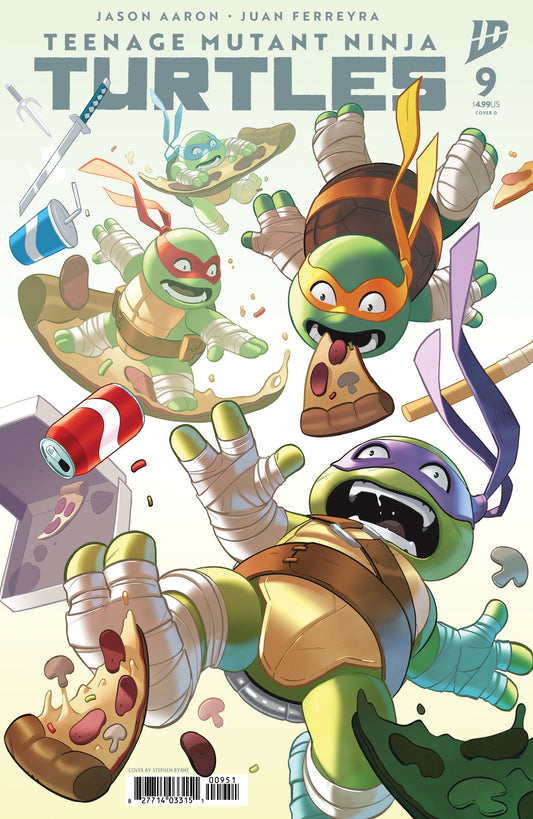 Teenage Mutant Ninja Turtles #9 Variant D (Byrne) - Image