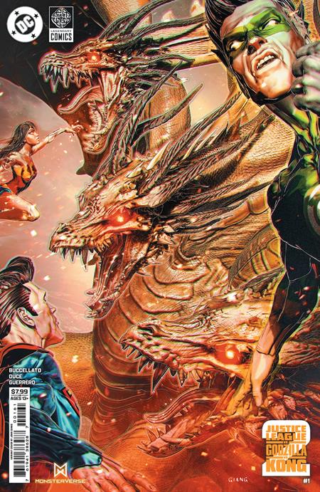 Justice League Vs Godzilla Vs Kong 2 #1 (of 7)  E John Giang Foil Var - Image