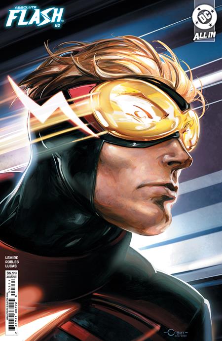 Absolute Flash #2  D Clayton Crain Card Stock Var - Image