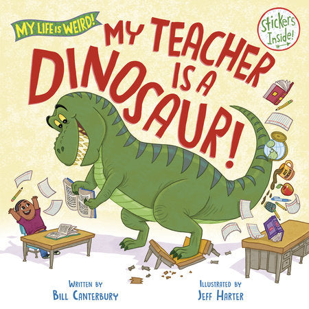 My Teacher Is a Dinosaur! | Hardcover - Graphic Novels - Image - Pop Weasel