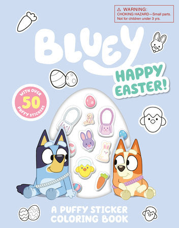 Bluey: Happy Easter! A Puffy Sticker Coloring Book | TPB - Graphic Novels - Image - Pop Weasel