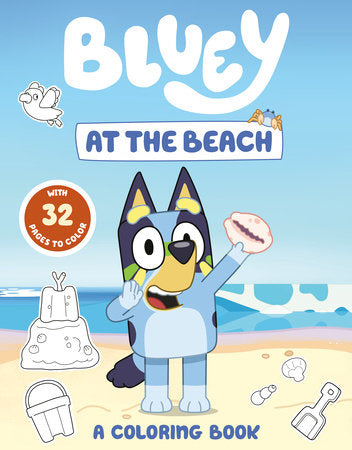 Bluey: At the Beach: A Coloring Book | TPB - Graphic Novels - Image - Pop Weasel