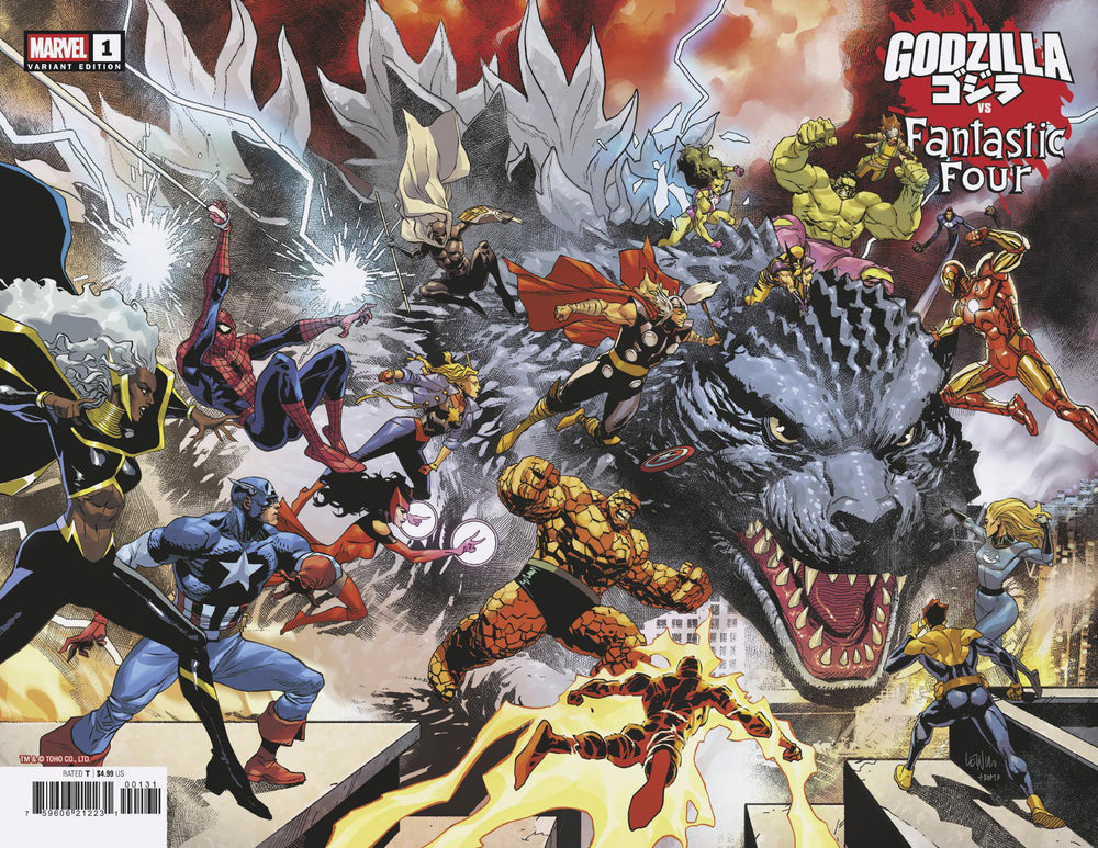 GODZILLA VS. FANTASTIC FOUR - Comics - Image - Pop Weasel
