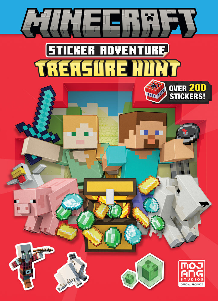 Minecraft Sticker Adventure: Treasure Hunt (Minecraft) image - Graphic Novels - Image - Pop Weasel