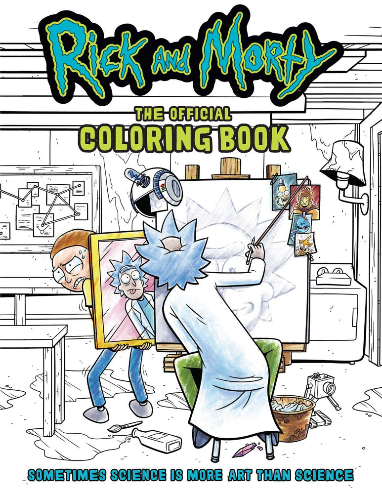 Pop Weasel Image of Rick and Morty: The Official Coloring Book - Books - Image - Pop Weasel